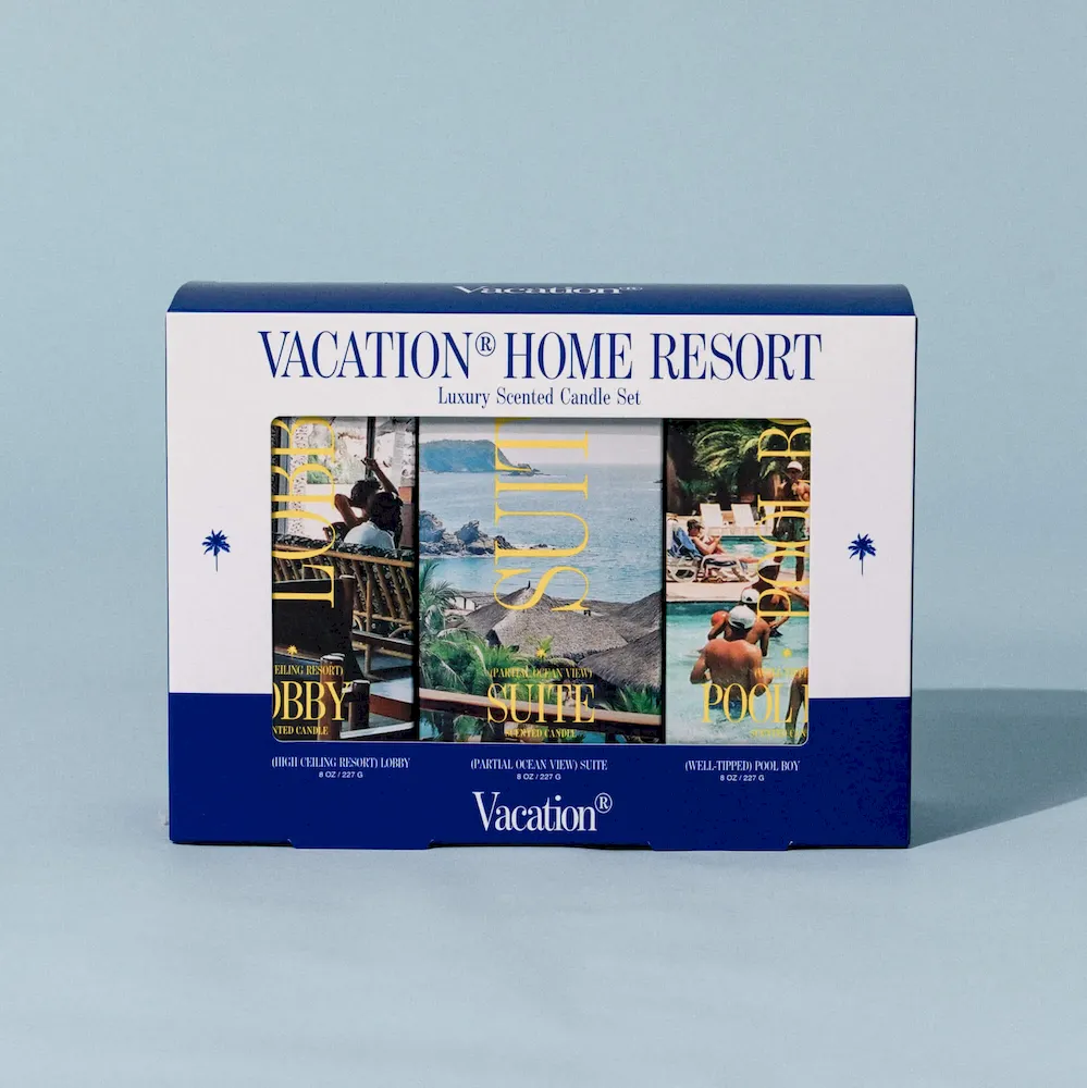 Home Resort Three Candle Set - Image 3