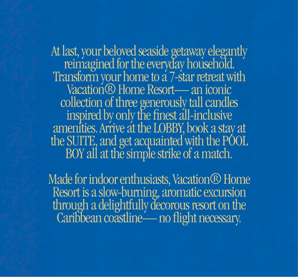 Home Resort Three Candle Set - Image 5