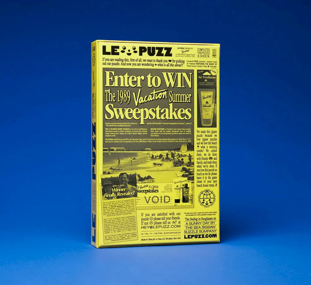Vacation® x Le Puzz Jigsaw Puzzle - Image 2