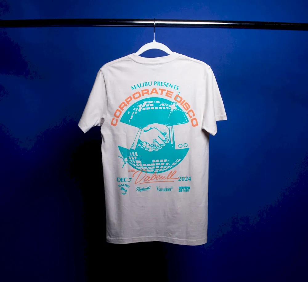 Vacation® Corporate Disco T-Shirt - Image 3