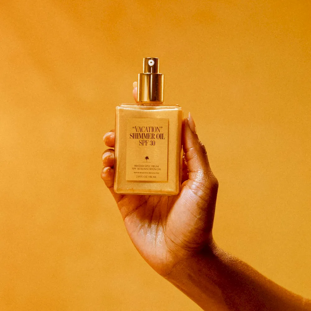 “VACATION” Shimmer Oil SPF 30 - Image 6